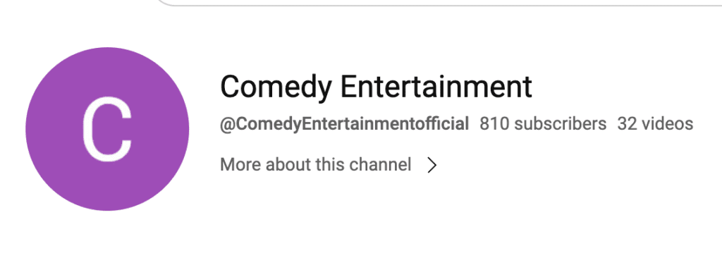 Panthalassa Entertainment Changed to Comedy Entertainment